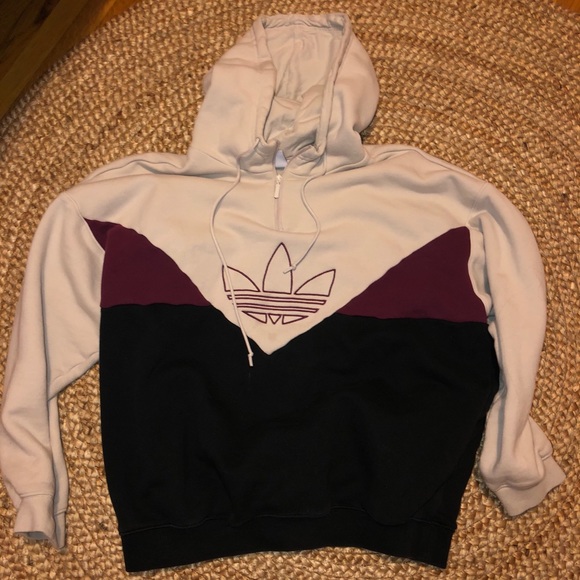 adidas clrdo og colorblock hoodie sweatshirt